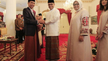 Presiden dan Wapres Terima Anies Baswedan di Istana