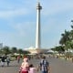 Libur Lebaran, Pengunjung Monas Membludak