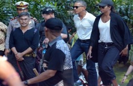 Sore Ini Obama Lihat Matahari Tenggelam di Borobudur