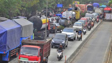 Arus Balik Lebaran, Jalur Pantura Demak-Semarang Macet