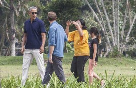 Obama Bernostalgia Masa Kecil di Candi Prambanan