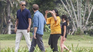 Obama Bernostalgia Masa Kecil di Candi Prambanan