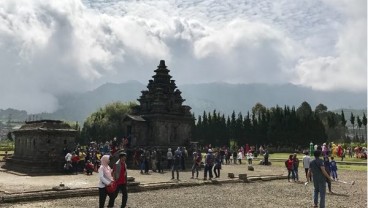 Libur Lebaran, Kawasan Wisata Dieng Diserbu Pengunjung