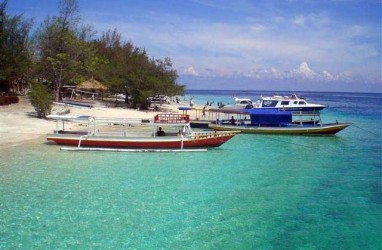 Kelapa Hotel di Gili Trawangan Ludes Terbakar
