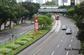 Foto-foto Jalanan Lengang di Jakarta dan Sekitarnya