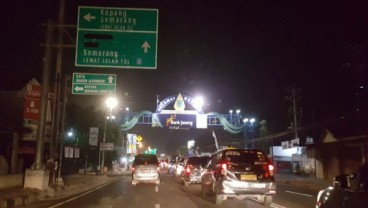 Salatiga-Solo Macet Parah, Laju Kendaraan di Bawah 5 km/jam