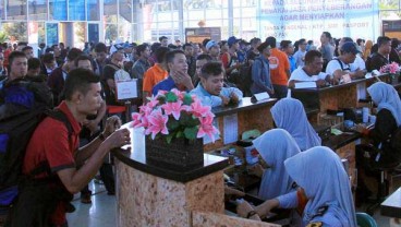 ARUS BALIK LEBARAN 2017: Pemudik Diimbau Pakai Fasilitas Tiket Online ASDP