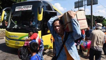 ARUS BALIK LEBARAN 2017: Sebanyak 38.627 Pemudik dengan Bus Telah Masuk Jakarta