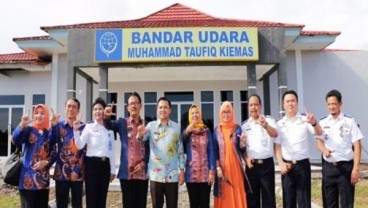 Landas Pacu Bandara Taufiq Kiemas di Lampung Diperpanjang