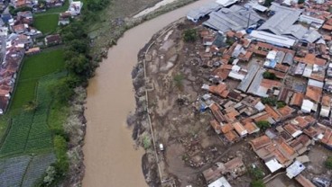 PENANGGULANGAN BANJIR JABAR : Pemerintah Tambah Anggaran Rehabilitasi