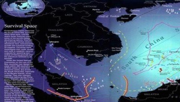 Dua Pesawat Pembom AS terbang di Atas Laut China Selatan