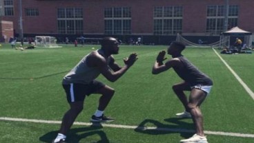 Lukaku Berlatih Bersama Setan Merah di Los Angles