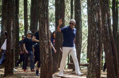 Pengunjung Hutan Pinus yang Dikunjungi Obama Dilindungi Asuransi