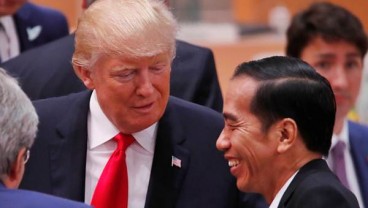 Jokowi Terpingkal Ngedengerin Guyonan Trump di G20