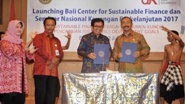 Dorong Implementasi Keuangan Berkelanjutan, OJK Luncurkan Bali Center For Sustainable Finance