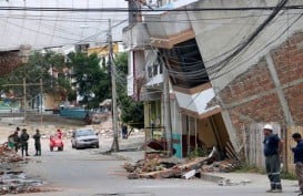 OJK Minta Besaran Sesi Wajib Gempa Bumi Dipertahankan