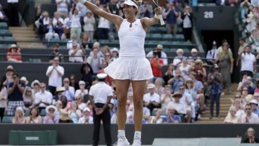 Garbine Muguruza Blanco Juara Tenis Wimbledon