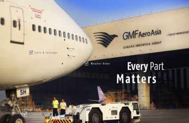 PERAWATAN & PERBAIKAN PESAWAT : GMF Bakal Bangun Bengkel Pesawat di 3 Negara