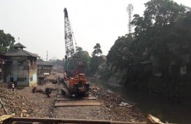 Proyek Normalisasi Ciliwung Kembali Bergerak