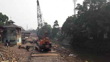 Proyek Normalisasi Ciliwung Kembali Bergerak