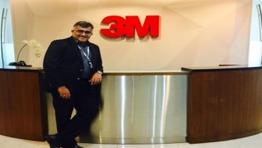 PRESIDEN DIREKTUR 3M INDONESIA SASHIDHARAN SRIDHARAN : Harus Tumbuh Lebih Cepat dari Pasar