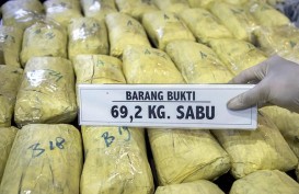 Polisi Kembali Sita 41 Kilogram Sabu dari China