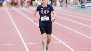 Nenek 101 Tahun Pecahkan Rekor Berlari 100 Meter