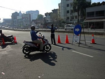 Aksi 287: Ini Skema Pengalihan Arus di Jakarta