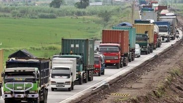 Pemerintah Ingin Pindahkan Truk Barang ke Jalur Laut