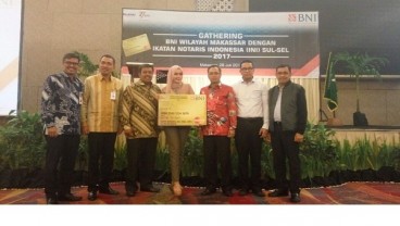 BNI Makassar Mulai Terbitkan Kartu Debit Khusus Notaris