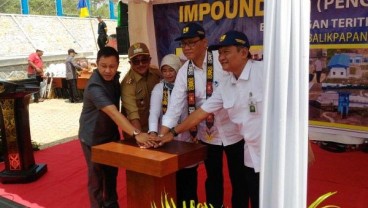 Tambah Pasokan Ari Baku di Balikpapan, Bendungan Teritip Mulai Digenangi