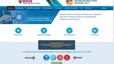 PENERIMAN PNS 2017: Sub Domain sscn.bkn.go.id Jadi Topic Utama Google Search, Pelamar Membeludak