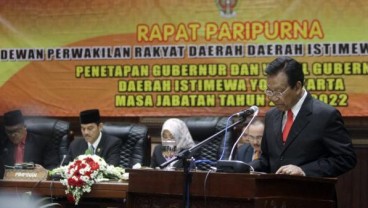 Sultan Kembali Ditetapkan sebagai Gubernur DIY 2017-2022