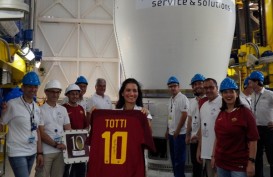Seragam Terakhir Totti di Roma Diluncurkan Ke Luar Angkasa