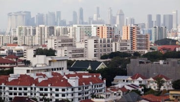 EKONOMI SINGAPURA  : Properti Mulai Pulih