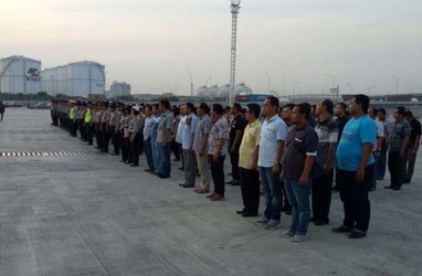 Mogok JICT Hari Kedua, Polres Pelabuhan Priok Kerahkan 543 Personil