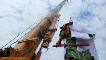 Heboh Patung Dewa Perang : Pemkab Tuban Belum Bisa Keluarkan IMB