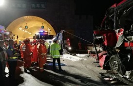 36 Tewas dalam Kecelakaan Jalan Tol di China, Belasan Lainnya Terluka