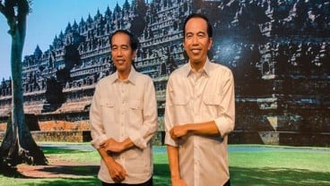 Patung Lilin Jokowi Sudah Berganti Baju Batik