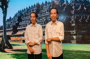 Patung Lilin Jokowi Sudah Berganti Baju Batik