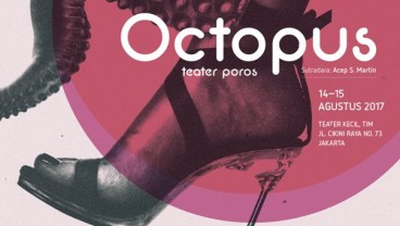 Teater Poros Tampilkan Lakon Octopus Malam ini