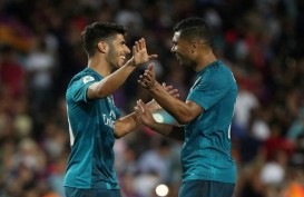 Hasil Piala Super Spanyol 2017: Gilas Barcelona, Madrid Diambang Juara, Ronaldo Kartu Merah