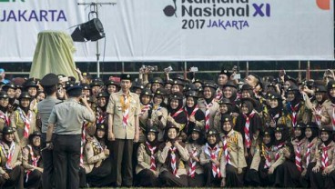 Buka Raimuna 2017, Presiden Jokowi Ingatkan Gerakan Pramuka yang Inovatif