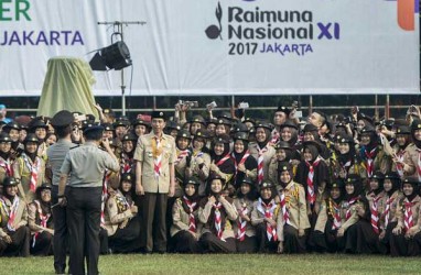 Buka Raimuna 2017, Presiden Jokowi Ingatkan Gerakan Pramuka yang Inovatif