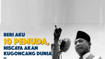 Seniman Wawan Sofwan Pentaskan Monolog Bung Karno