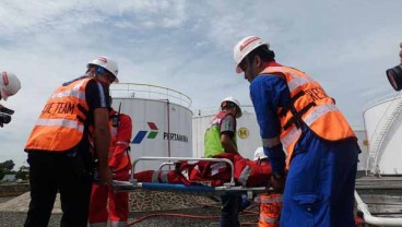 Pertamina MOR I Latihan Tiga Skenario Keadaan Darurat