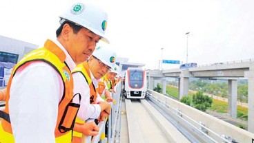 BANDARA SOEKARNO-HATTA  : Skytrain Beroperasi Penuh November