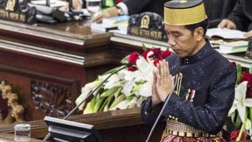 SIDANG TAHUNAN MPR: Doa Tifatul untuk Jokowi, Gemukanlah Badan Dia yang Terlihat Kurus