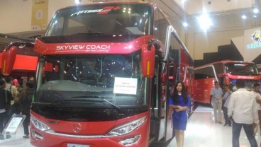 GIIAS 2017: Karoseri Adiputro Pamerkan Bus Rasa Pesawat