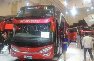 GIIAS 2017: Karoseri Adiputro Pamerkan Bus Rasa Pesawat